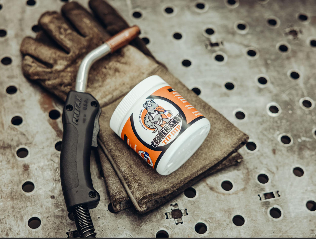 CritterGoo protects surfaces in the splatter zone during welding tasks.