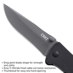 CRKT Drifter InterFrame build shown for durable liner integration.