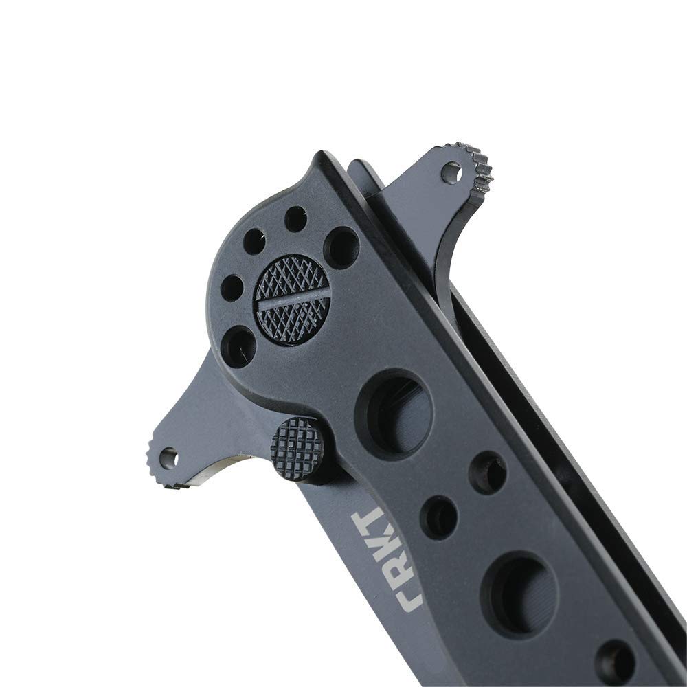 CRKT M16-10KSF black oxide coating enhances corrosion resistance and stealth appeal