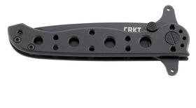 CRKT M16-10KSF dual hilt guard demonstrates blade protection during use