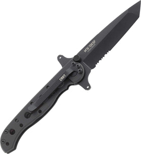 CRKT M16-10KSF frame lock open shows secure deployment for everyday carry