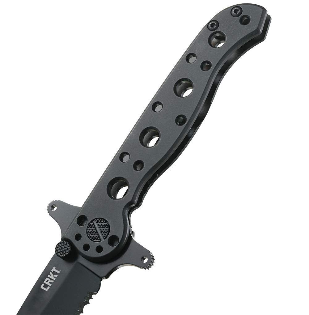 CRKT M16-10KSF pocket clip keeps the knife accessible and secure