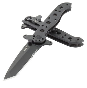 CRKT M16-10KSF stainless steel handle provides durable grip and corrosion resistance