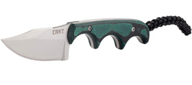 CRKT Minimalist Bowie neck carry system enables fast access.