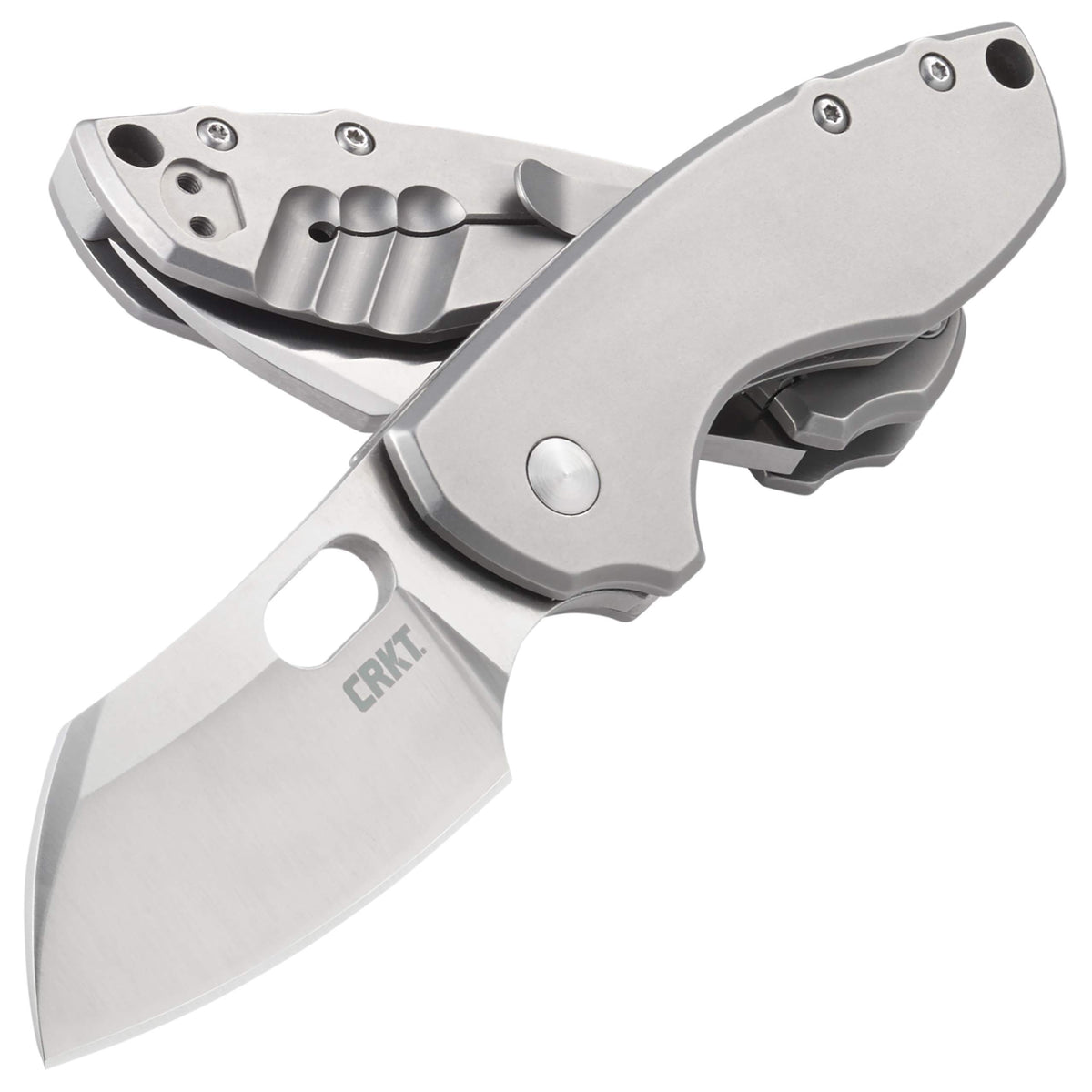 CRKT Pilar frame-lock handle provides secure blade engagement