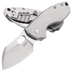 CRKT Pilar frame-lock handle provides secure blade engagement