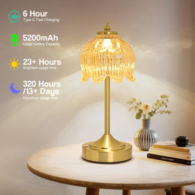 Crkwos compact battery-powered lamp emphasizes easy placement