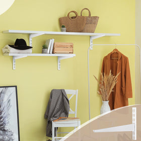 CroBlissful 11.5-inch bracket size fits standard shelf holes