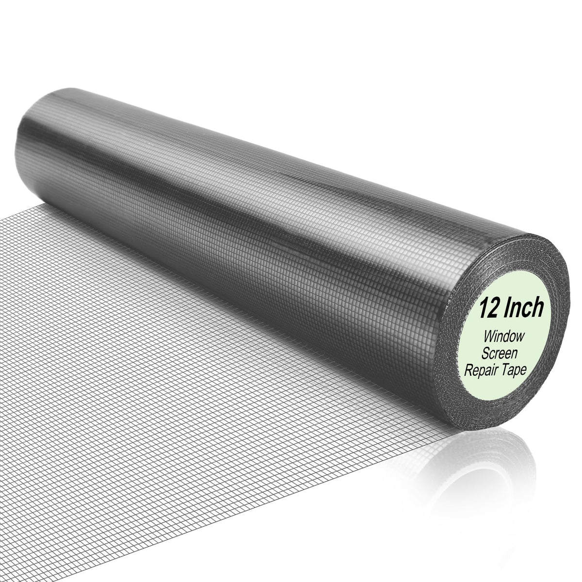 CroBlissful window screen tape 12in-20ft shows strong adhesive for durable repairs