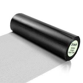 CroBlissful window screen tape, 8in by 20ft, ready for quick waterproof fixes.