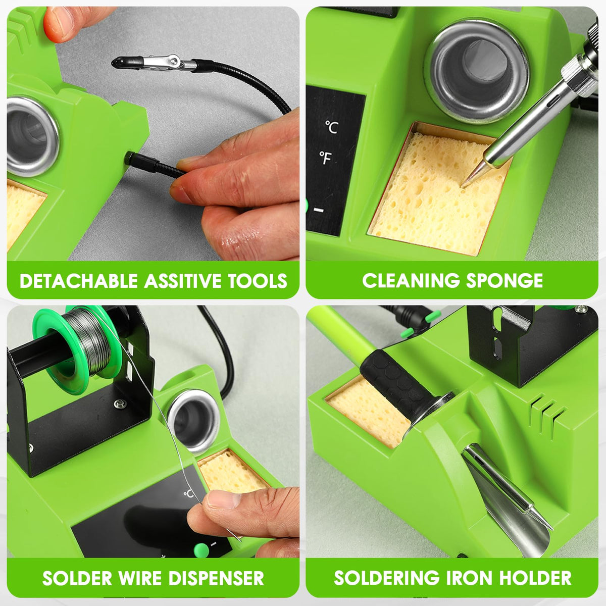 Crtsweker complete welding kit with stand, tweezers, cleaner, and more.
