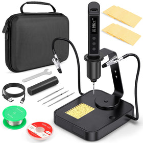 Crtsweker cordless soldering iron kit for quick on-the-go repairs.