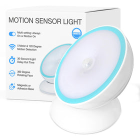 Cruise On magnetic-base night light on metal surface for hands-free illumination.