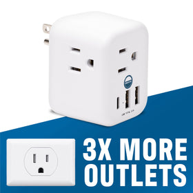 Cruise On travel-sized power strip fits in carry-on