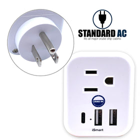 Cruise On US-based brand guarantee for cruise ship electronics.