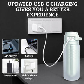 IPX6 waterproof design handles wet environments and quick rinsing.