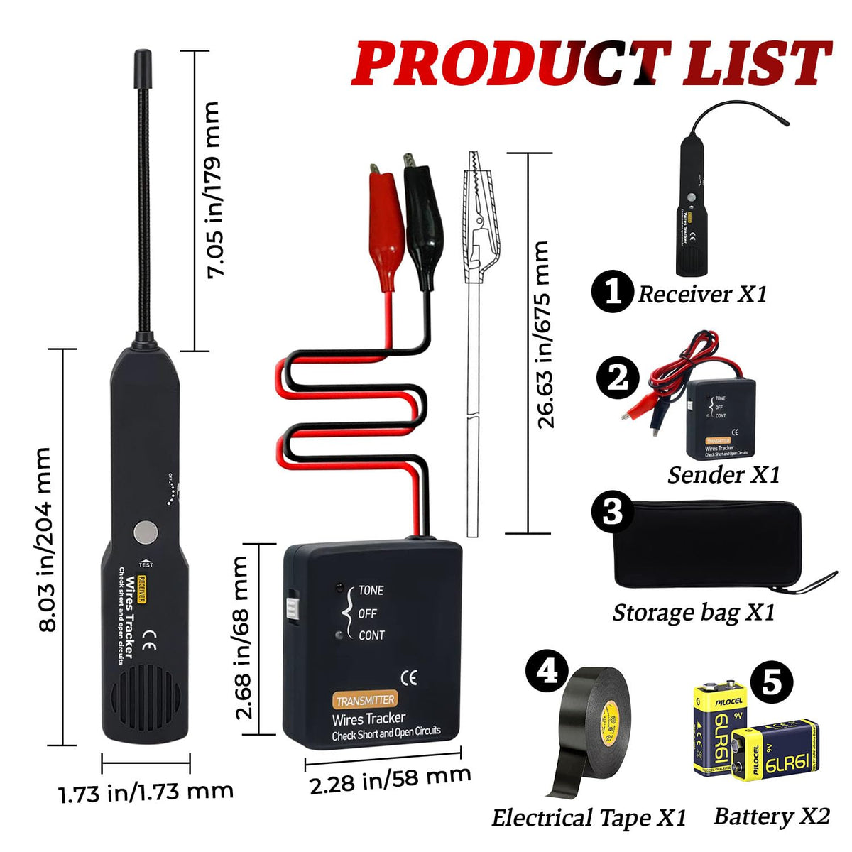 CrysGuard protective carrying case keeps tools organized for field diagnostics.