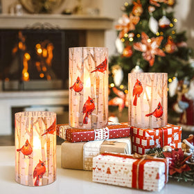 Crystal Club battery candles provide up to 200+ hours of safe illumination.