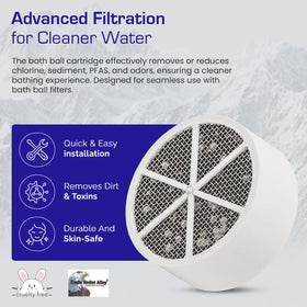 Crystal Quest bath ball replacement demonstrates easy installation and reliable performance in tubs.