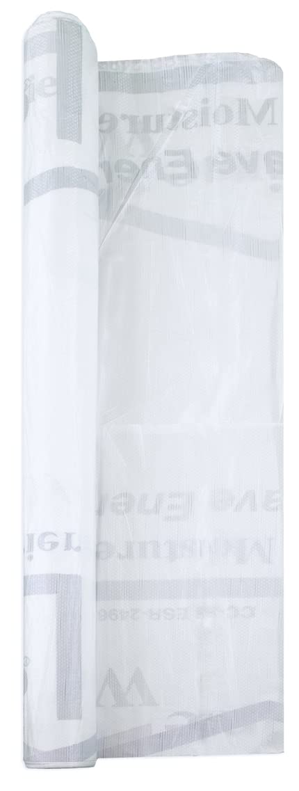 CS Fabric Prime Wrap PR-4575 durable-polyethylene construction withstands jobsite wear.