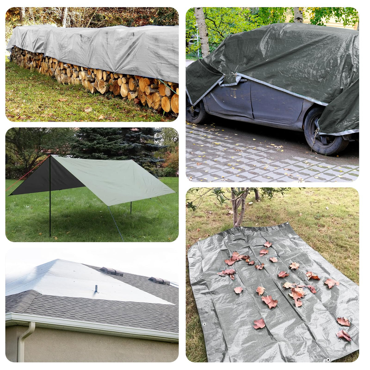 CSCRI tarp black side adds insulation for cooler months.