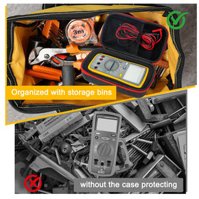 CSDWELL hard multimeter case compatibility list supports many meters