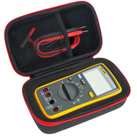CSDWELL hard multimeter case with open-front view protects gear during transport