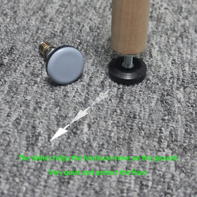 CSFMC adjustable pads enable precise height and easy leveling of furniture.