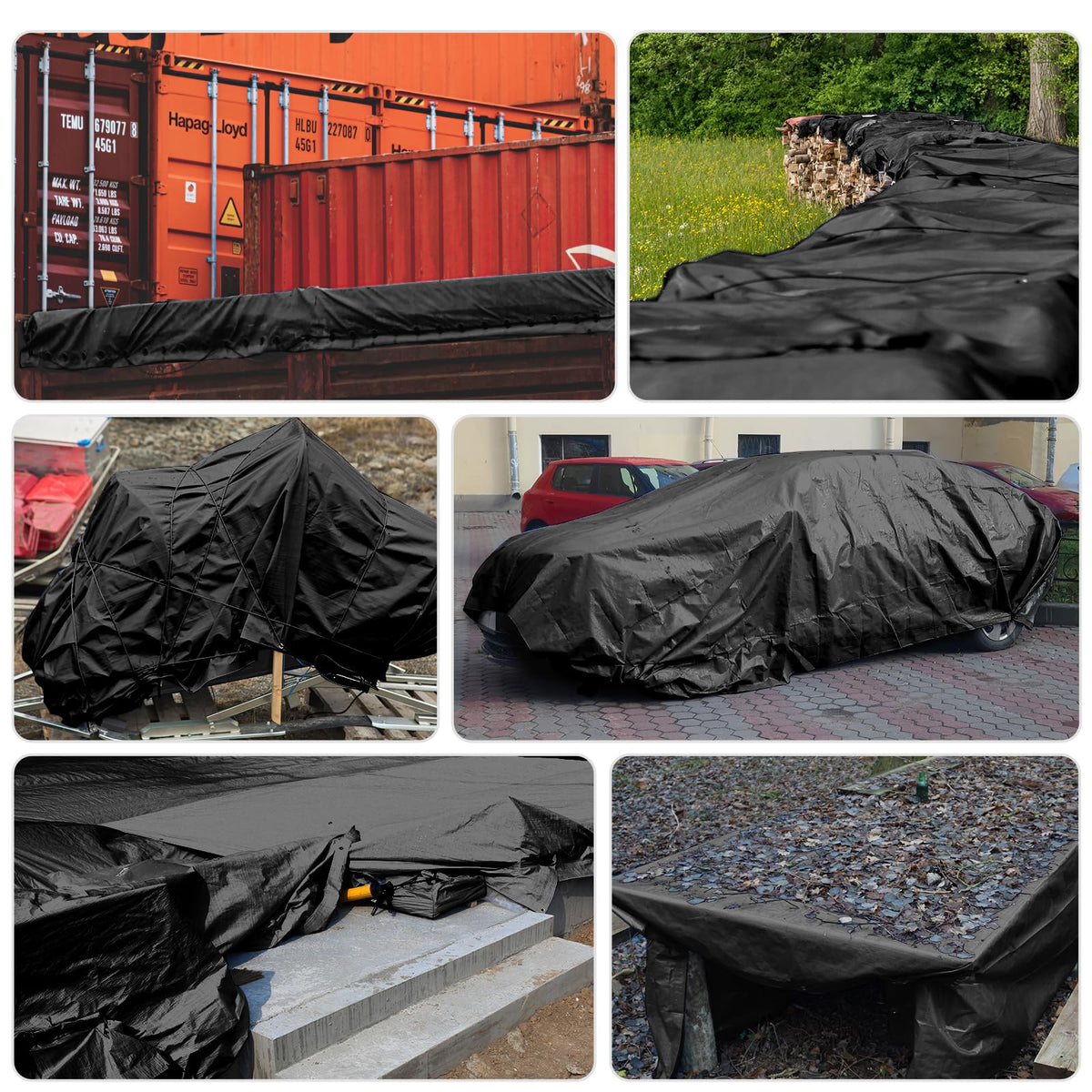 CSMEN tarp is lightweight yet durable and easy to clean.