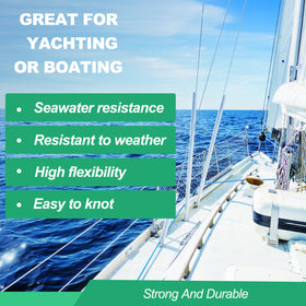 CSZFGFDC marine rope on a boat for secure line work