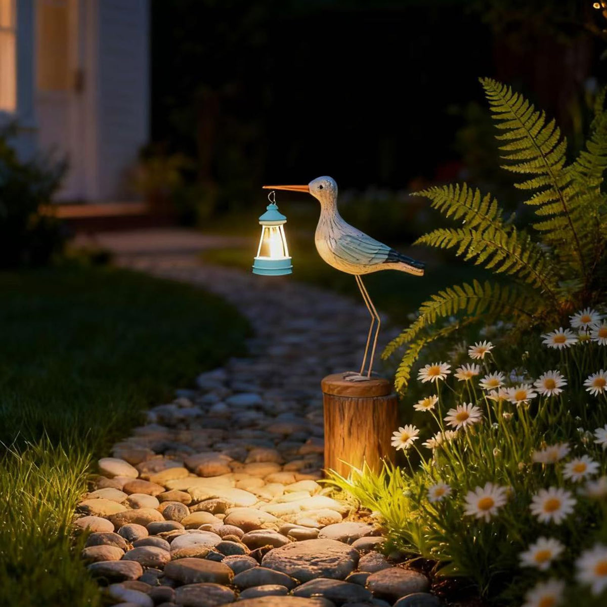 CSZLSMH compact yard statue fits small spaces without overpowering decor.