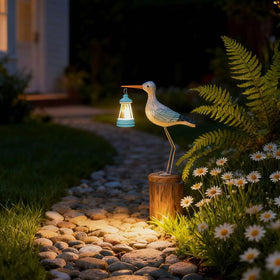 CSZLSMH compact yard statue fits small spaces without overpowering decor.
