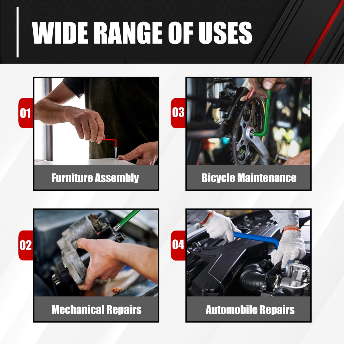 C&T heavy-duty tool set suitable for professional workshops and DIY projects.
