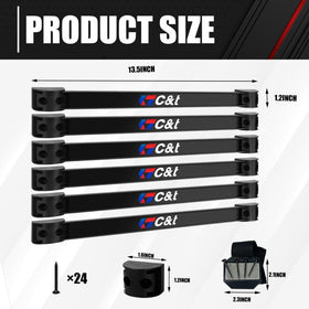 CT garage magnetic tool rack keeping pliers and screwdrivers within easy reach.