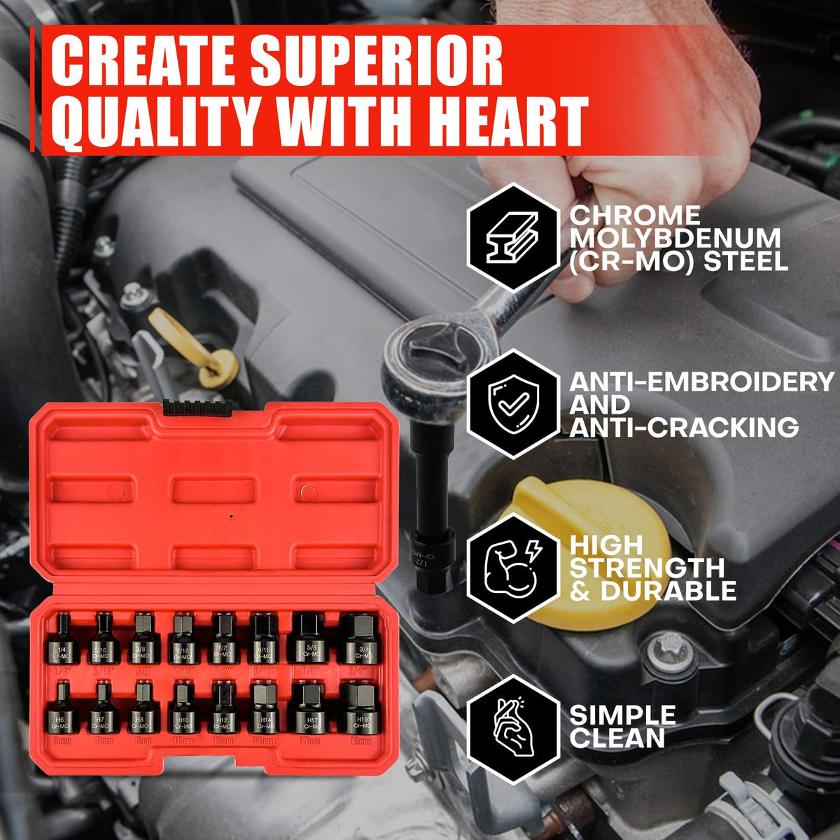 C&T black manganese coating guards against rust and corrosion over time.