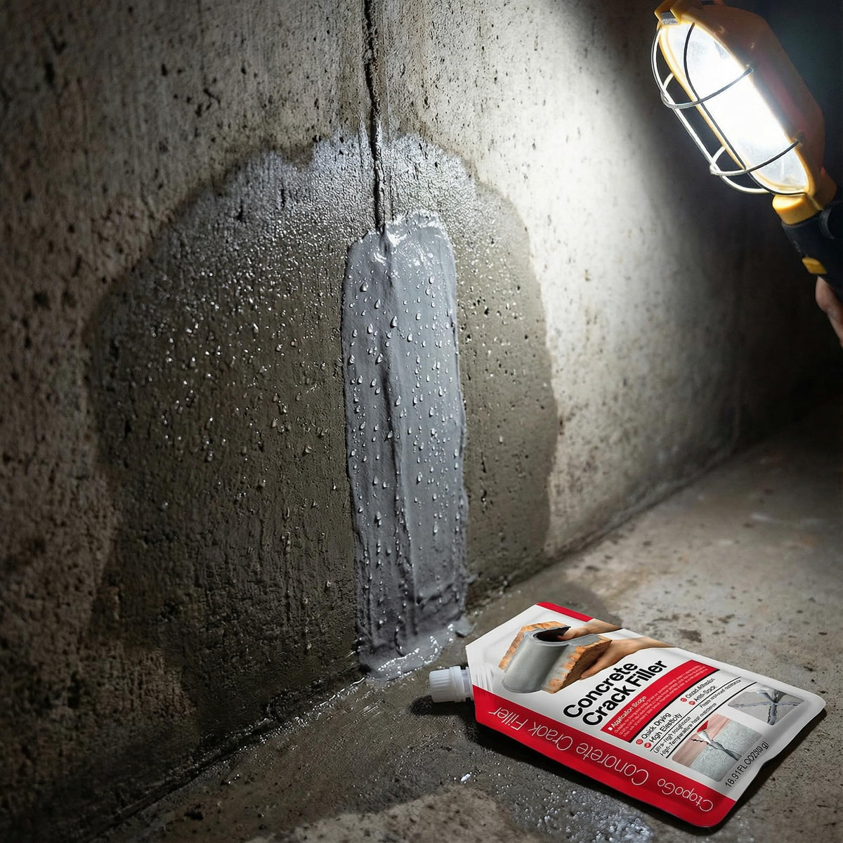 CtopoGo long-lasting bond with concrete, brick, and tile surfaces.
