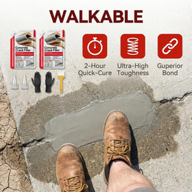CtopoGo patio sidewalk repair spot for fast, flexible filling.