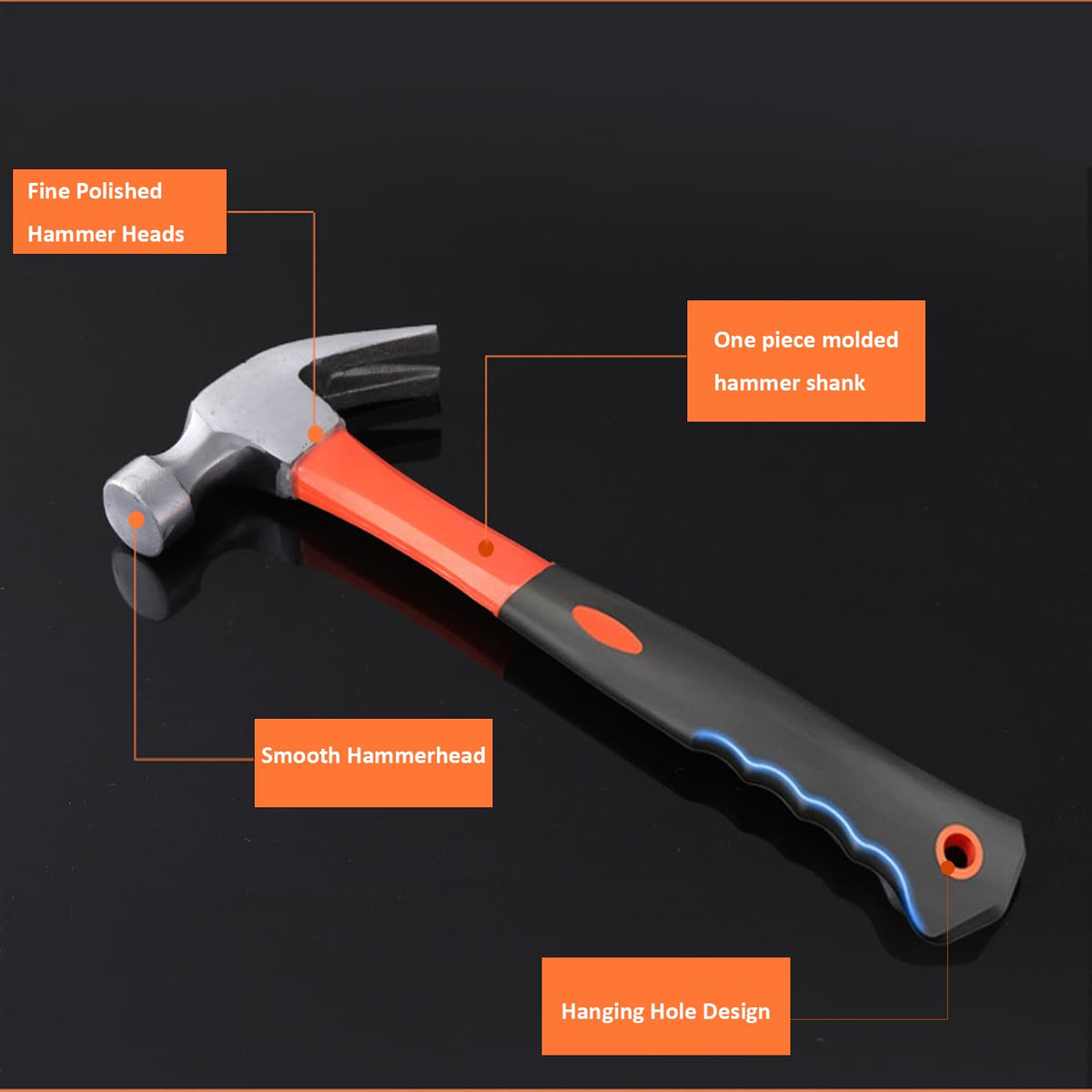 CTrowelpro fiberglass handle shows shock absorption for comfort
