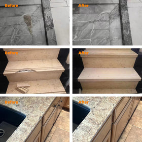 CTUYSY scraper and gloves enable precise, mess-free fixes.