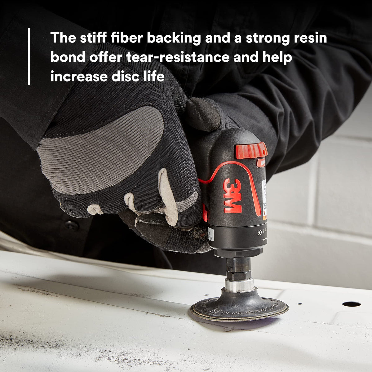 Weld grinding step illustrates effective weld blending and deburring.