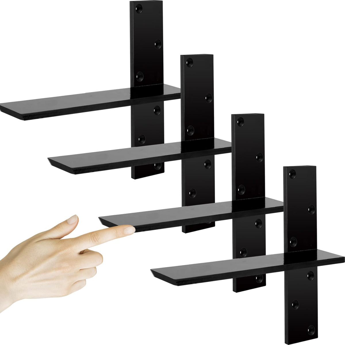 Cuguords heavy-duty floating bracket supports shower bench up to 200 lb