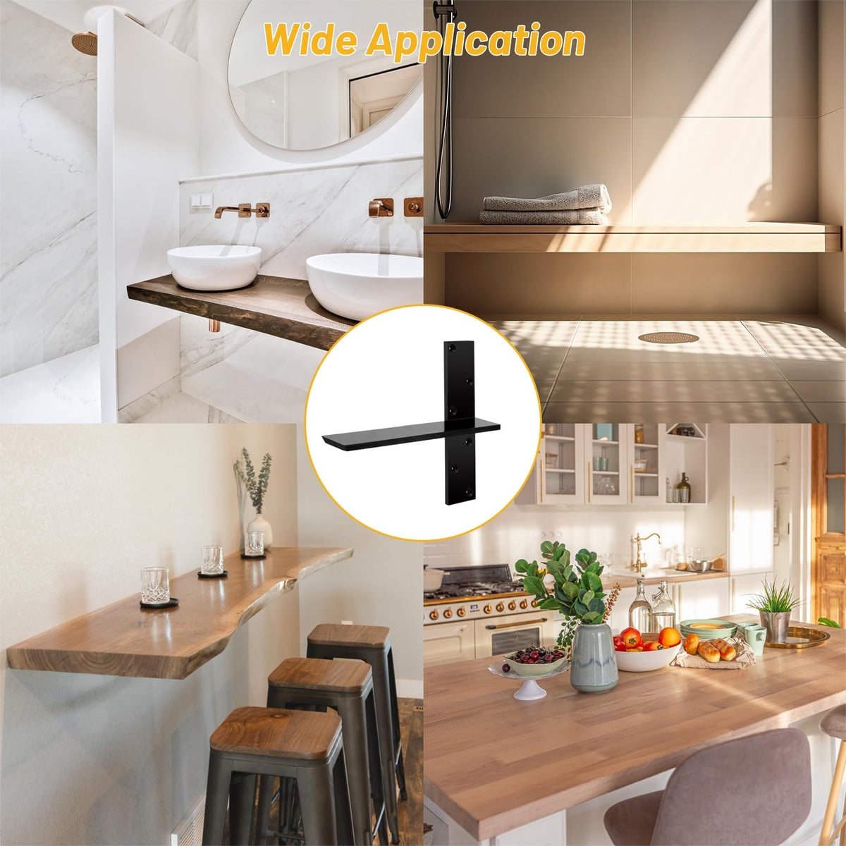Cuguords storage brackets ideal for workshops and kitchens