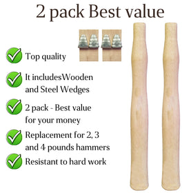Cuitáxi two-pack replacement set ideal for bulk tool maintenance