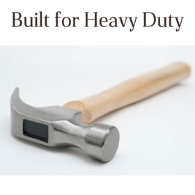 Cuitáxi wood and steel wedges included for quick, secure installs