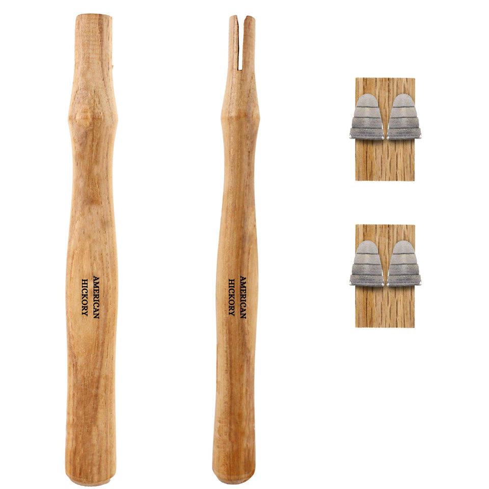 Cuitáxi wood sledge hammer handle 12.5 inches for durable replacement