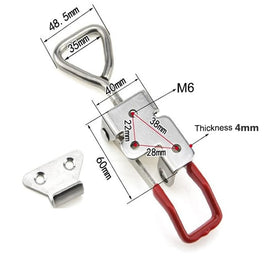 Lock hole feature on CUKAYO 4003 toggle latch for added security