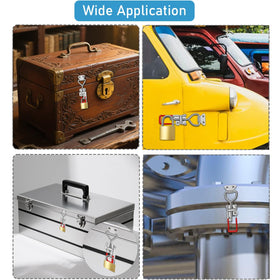 CUKAYO stainless steel durability resists corrosion and wear.