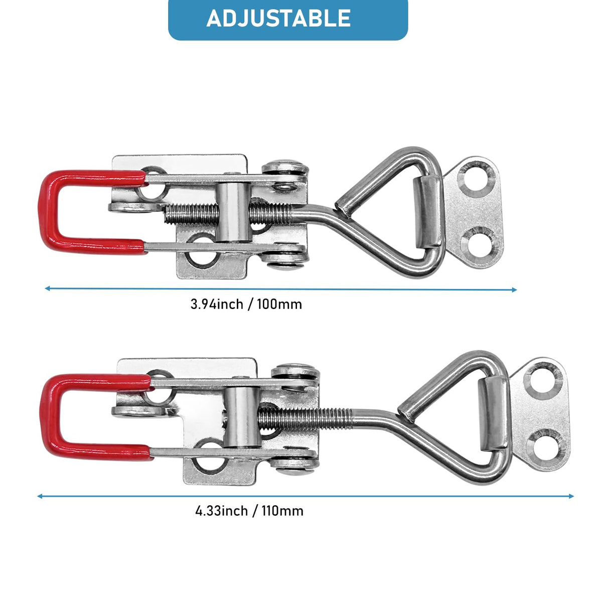 CUKAYO latch installation made easy with included screws.