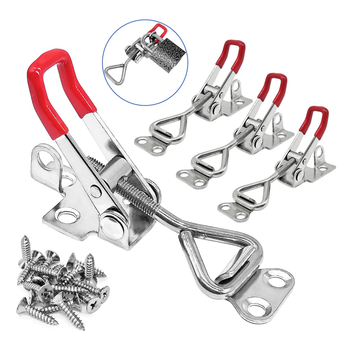 CUKAYO toggle latch 4001 lockhole securing cabinet closures.