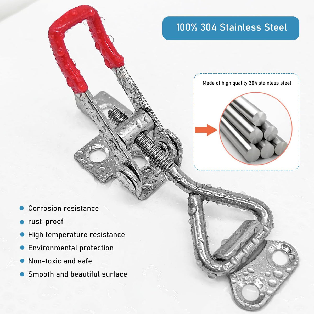 CUKAYO toggle latch 4001 strong holding power up to 300 lbs.